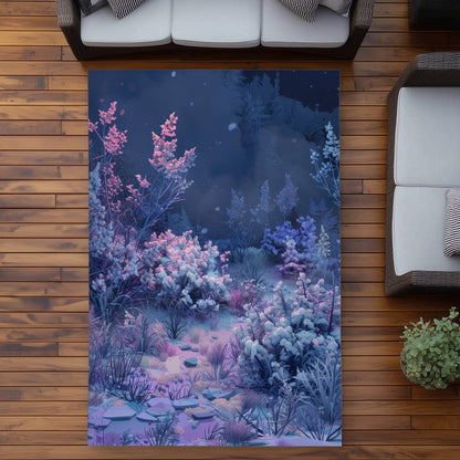 Tapis d'extérieur Nuit Froide | Tapis Décoration Maison Confortable
