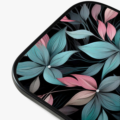 Set de pagaies de pickleball Pro « Fleurs désaturées »