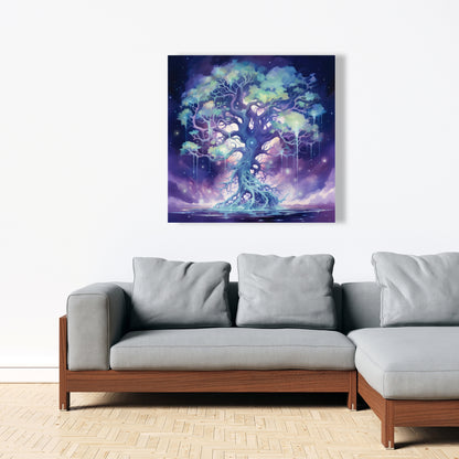 Surreal sap - White canvas for elegant home decor accents