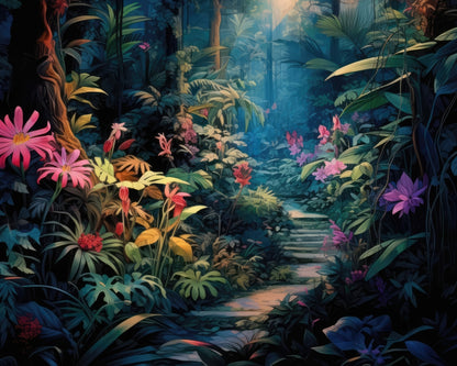 Against all odds - Blue Braided Polyester Placemat | Decor