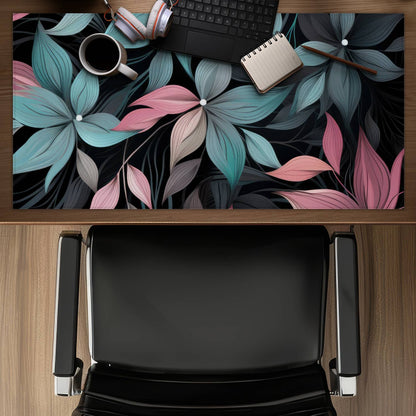 Desaturated flowers - Desk Mat