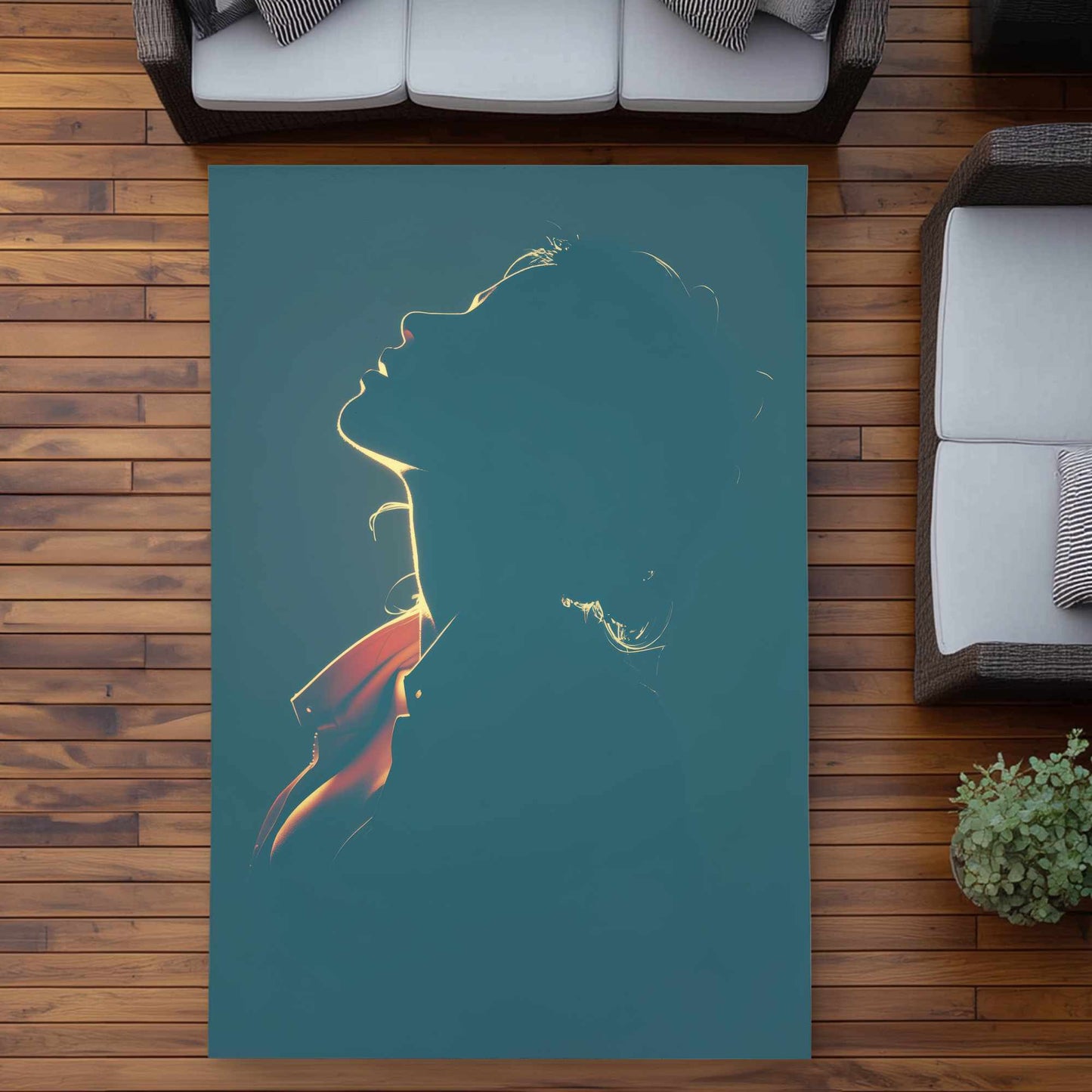 Tapis d'extérieur Silent Light Whisper | Décoration d'intérieur