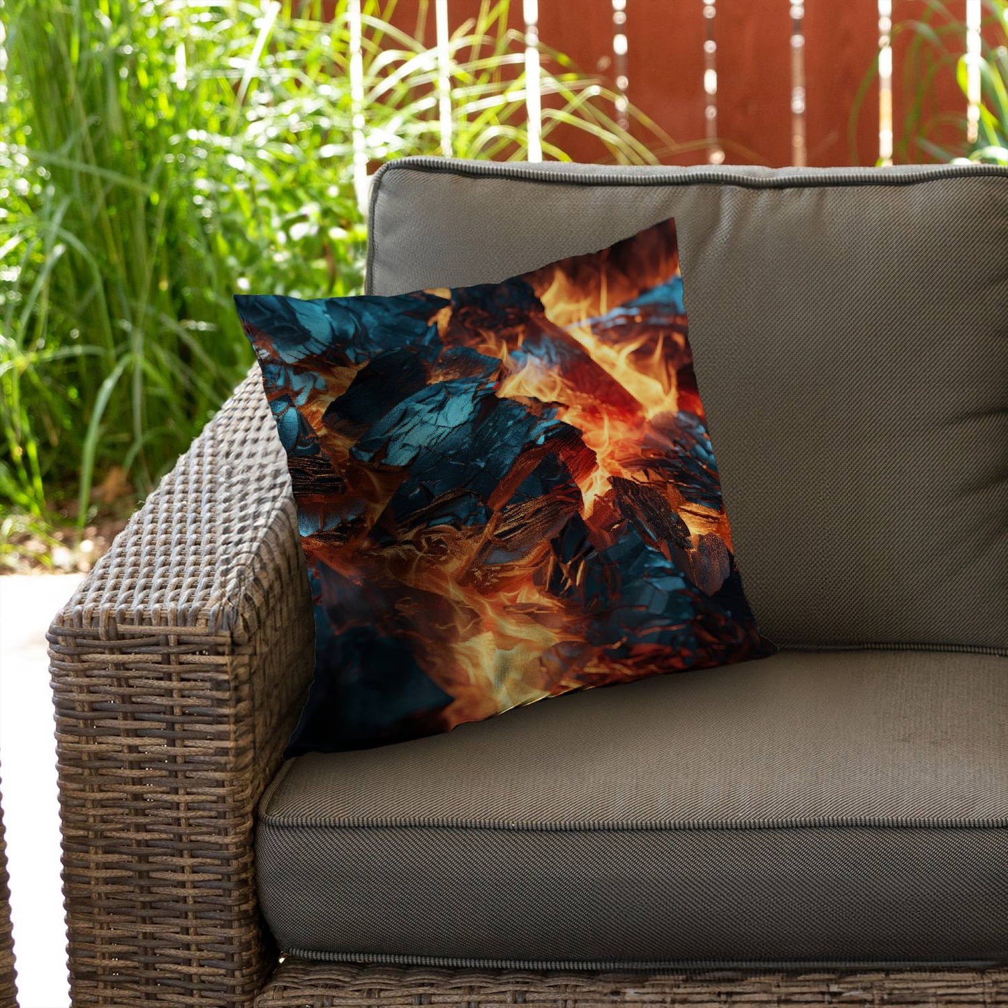 Cursed visions - Throw pillow - Print on demand