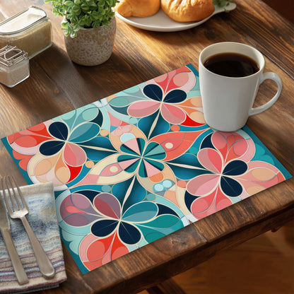 Mandala Turquoise Polyester Placemat - Stylish Home Decor