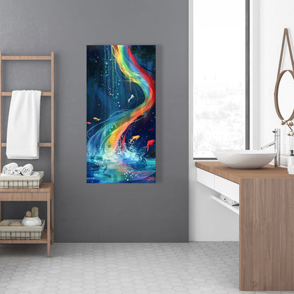 Swirl - 32"x32" Canvas