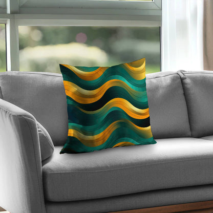 Voluptuous Poly Twill Throw Pillow - Stylish Home Decor