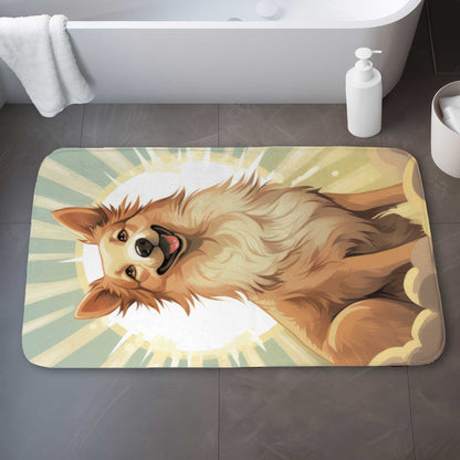 Who's a Good Boy Bath Mat - Cozy Home Decor Floor Rug