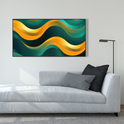 Voluptuous - 36"x36" Framed canvas