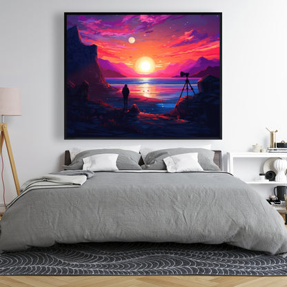 Solitude - 36"x36" Framed canvas