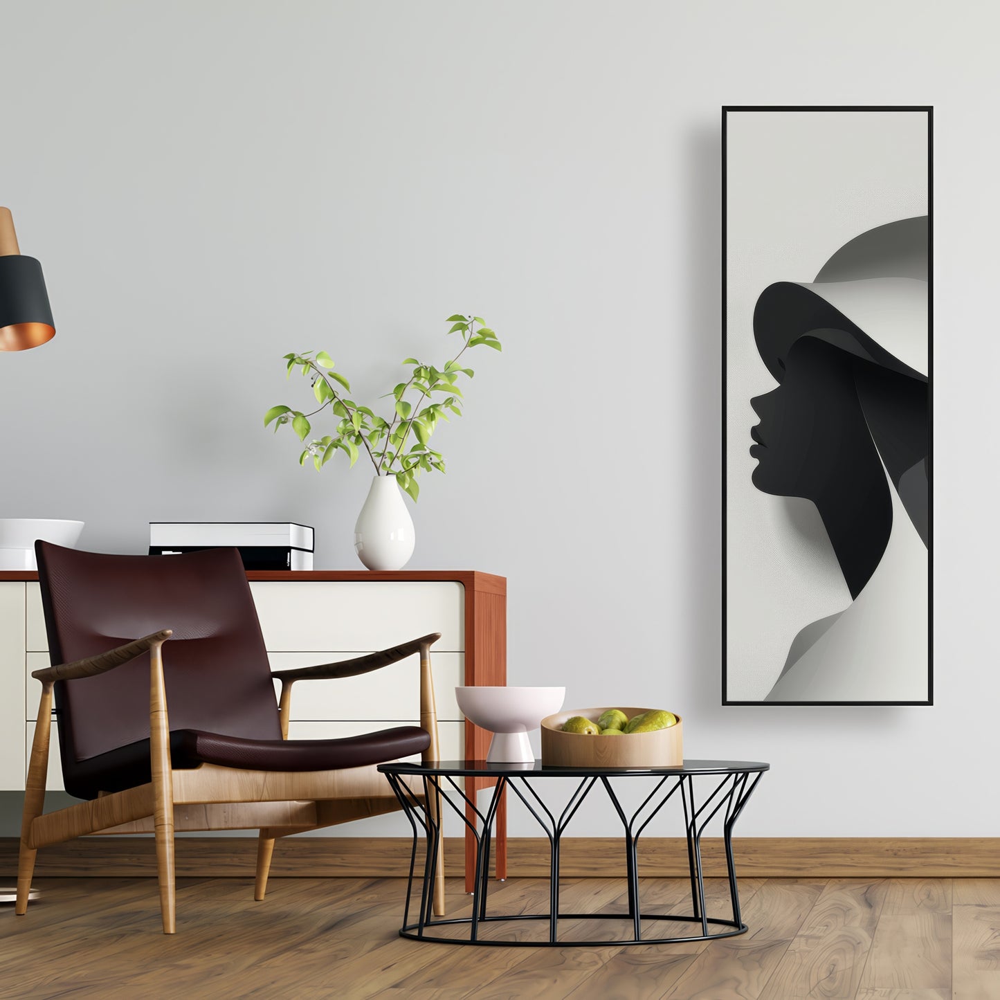 Duality - 36"x36" Framed canvas