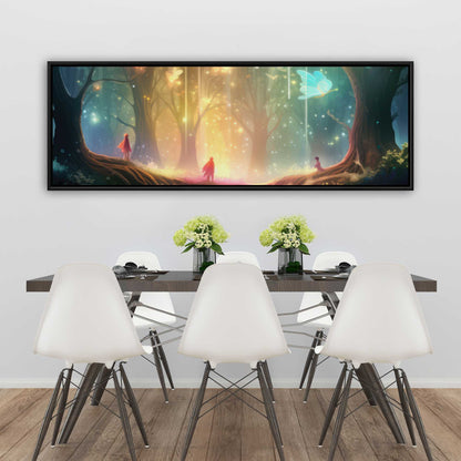 A dream come true - Beige Framed Canvas for Home Decor