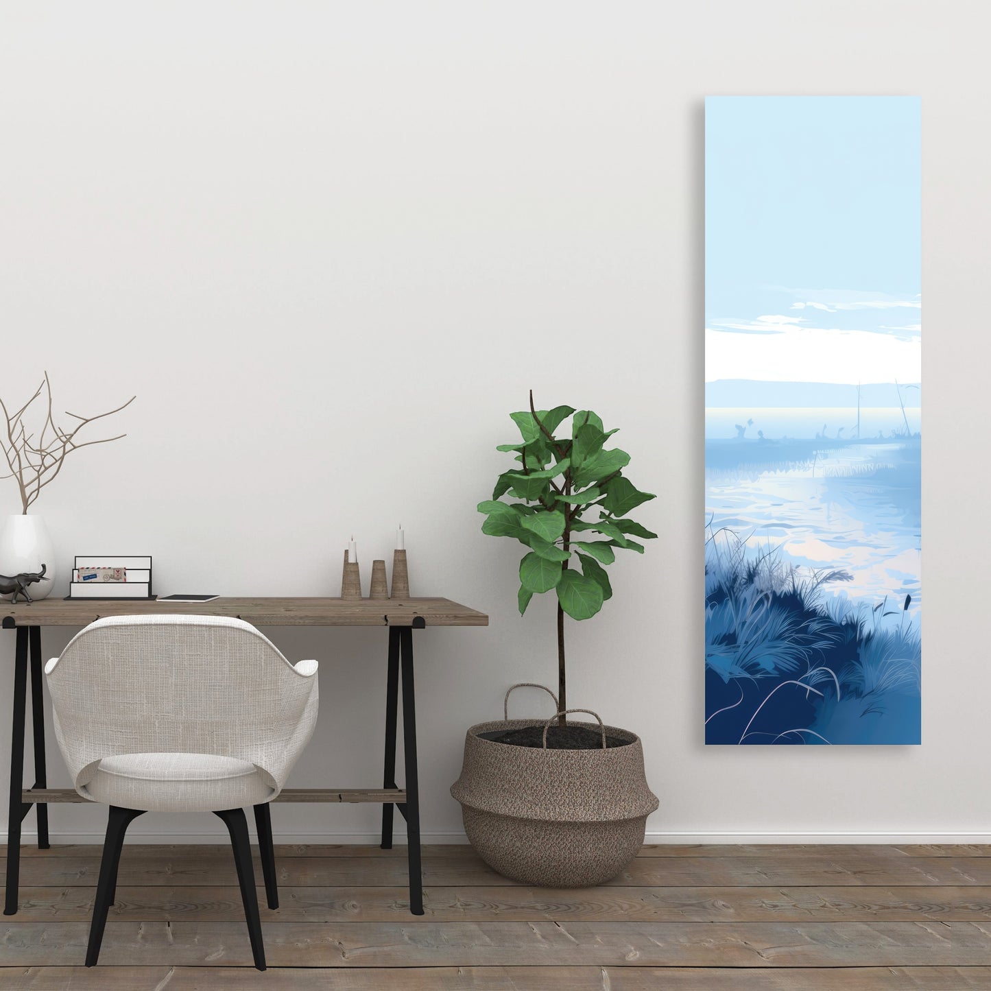 Cold swamp - 32"x32" Canvas