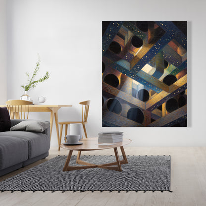 Pipe dream - 24"x24" Canvas