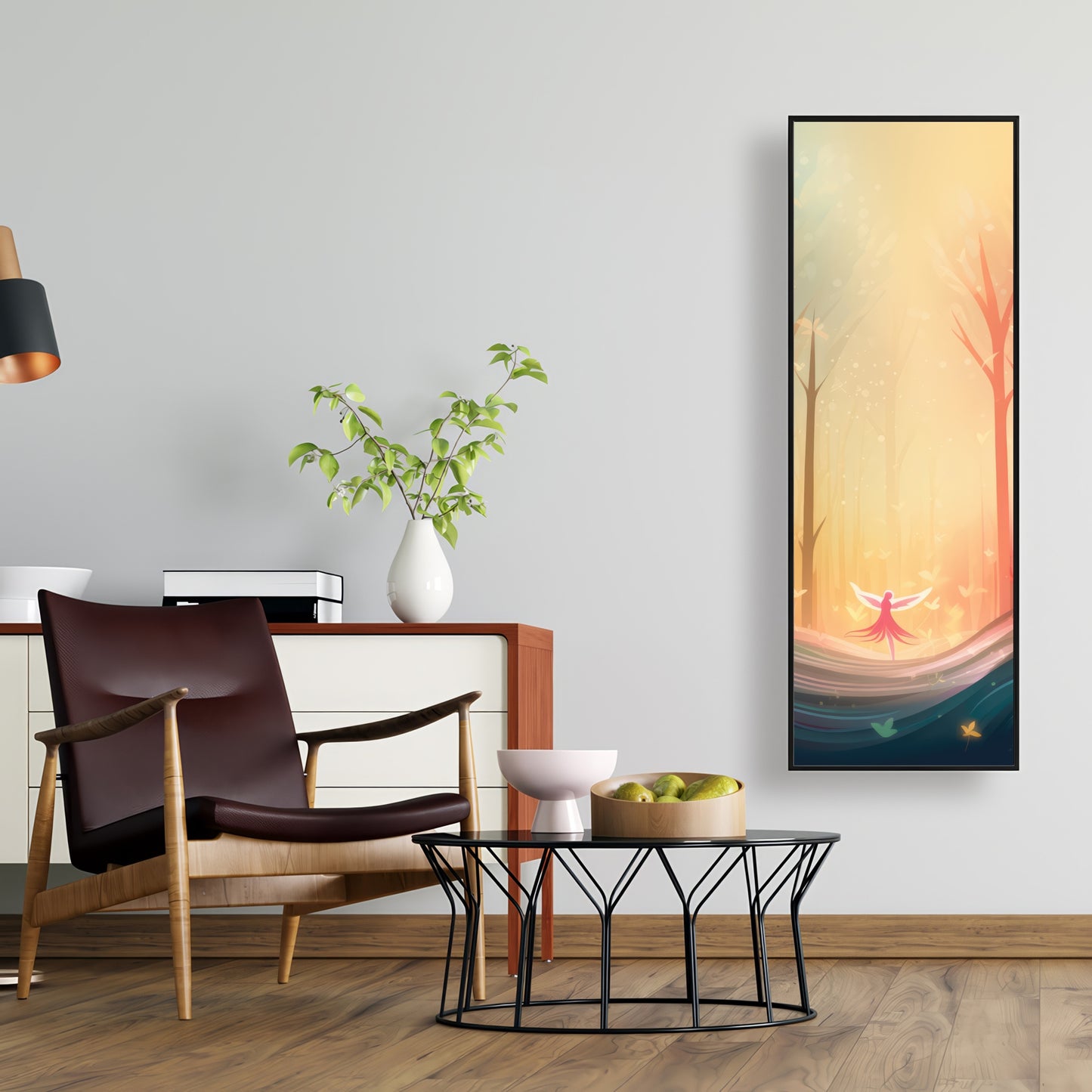 Enchanted - 36"x36" Framed canvas