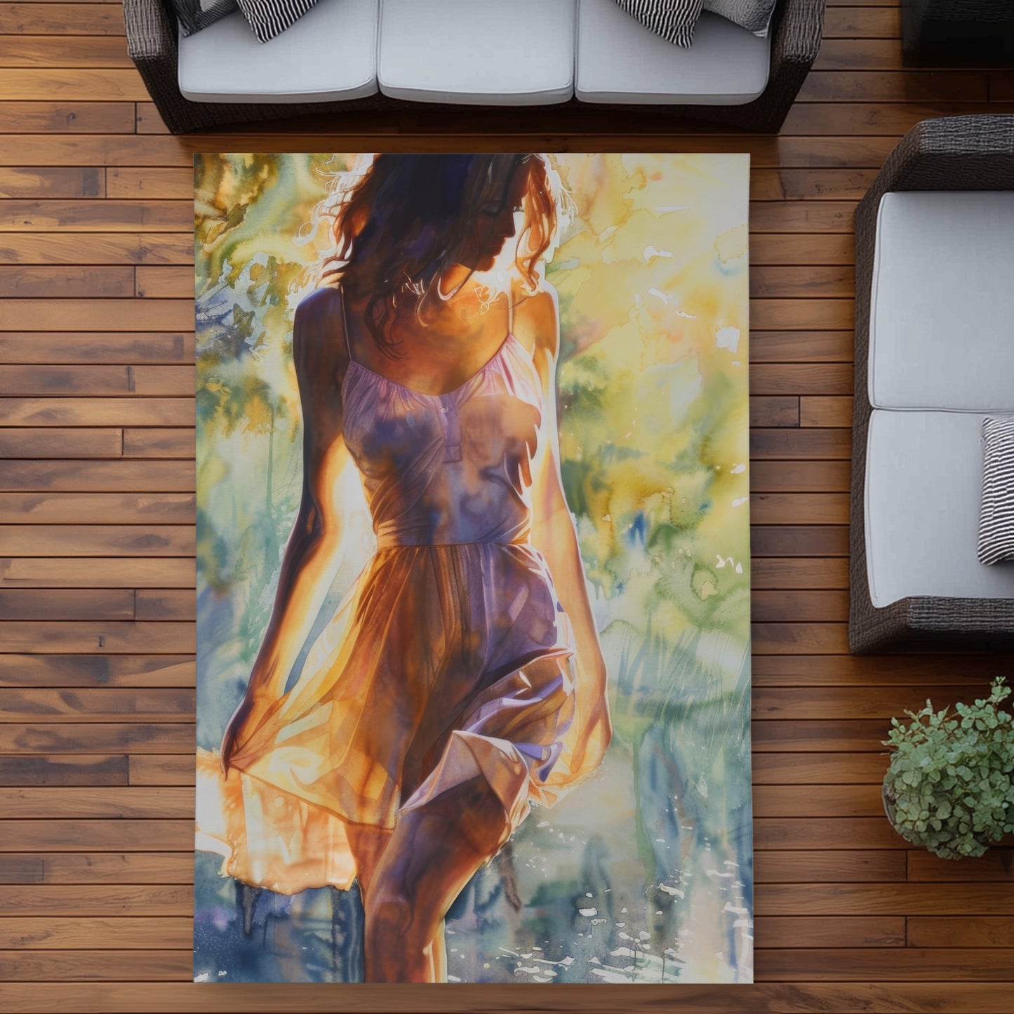 Tapis d'extérieur « Hors de l'eau » | Décoration d'intérieur élégante