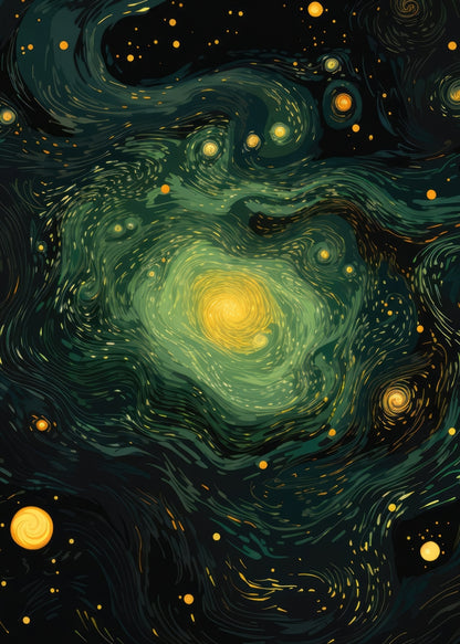 Tapis de bain « Illuminated in Space » | Tapis décoratif élégant
