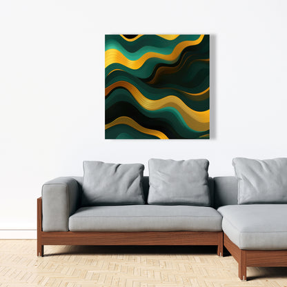 Golden harmony - 32"x32" Canvas