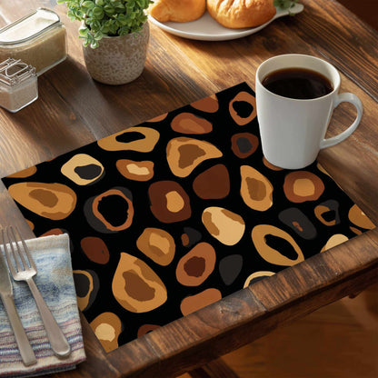 Wild Earth Spots Polyester Placemat | Stylish Home Decor