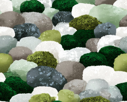 Mossy River Stones Placemat | Stylish Home Decor Accent