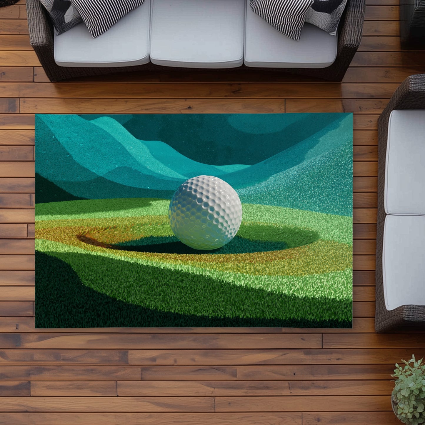 Tapis d'extérieur Landing | Accent de décoration élégant