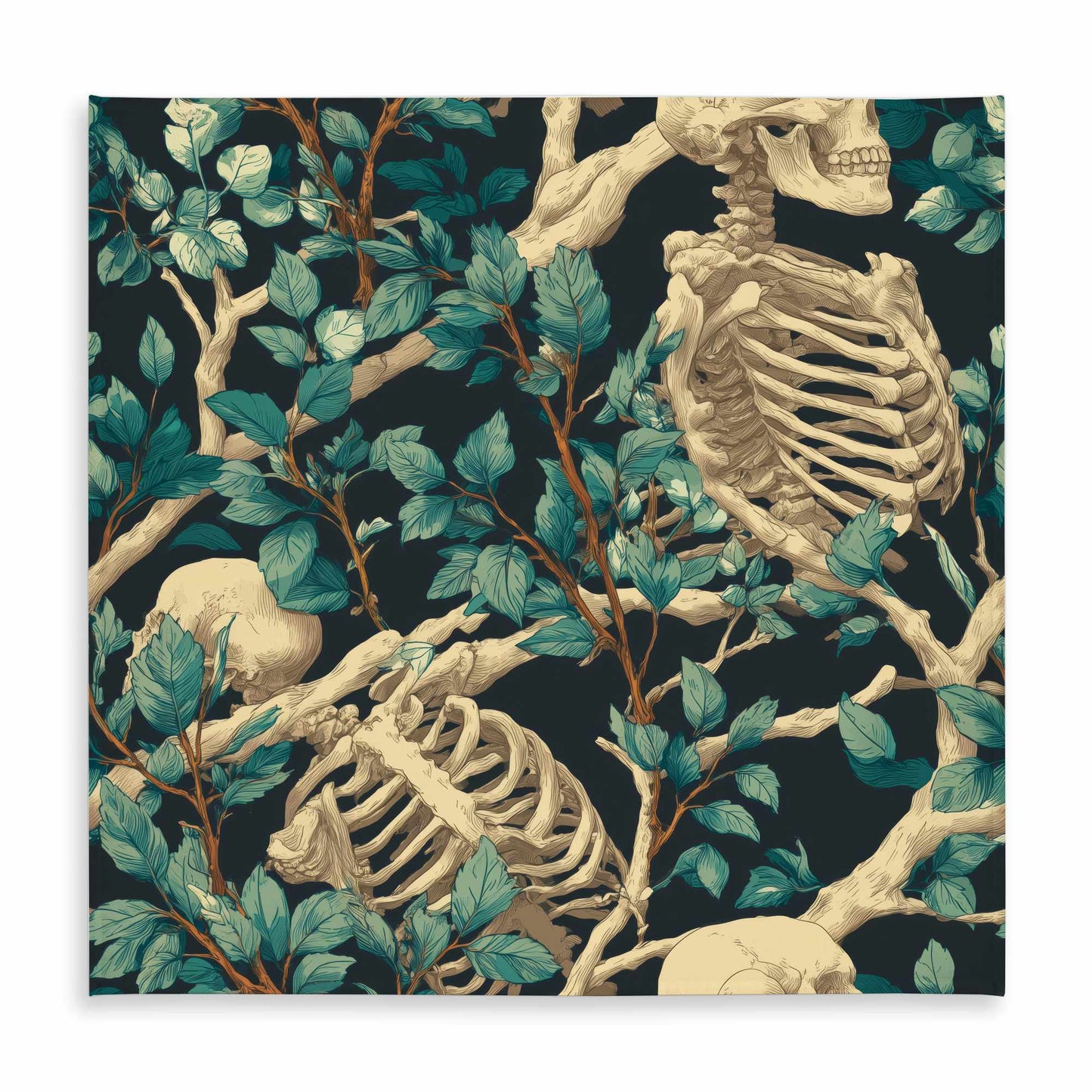 Sticks and Skulls Tablecloth | Indoor Outdoor Home Decor
