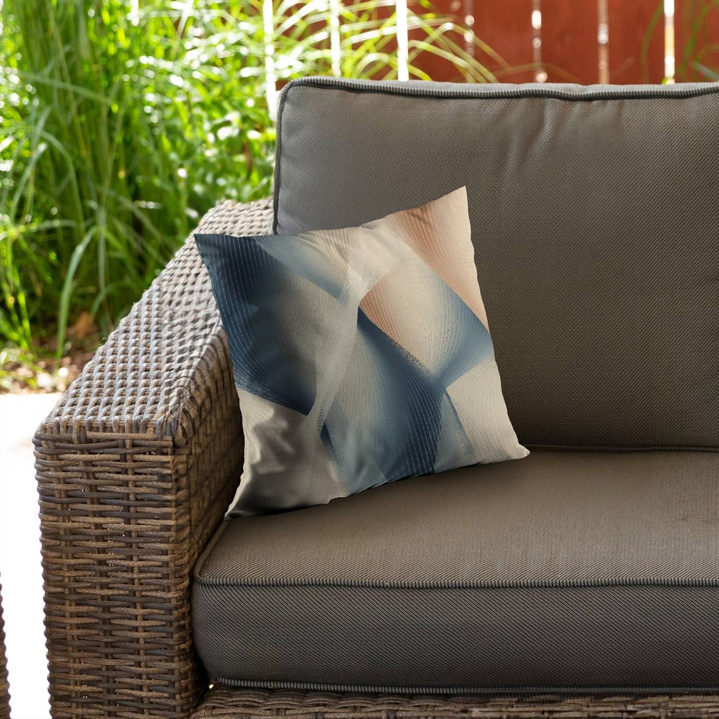 Heavenly threads - Throw pillow - Print on demand