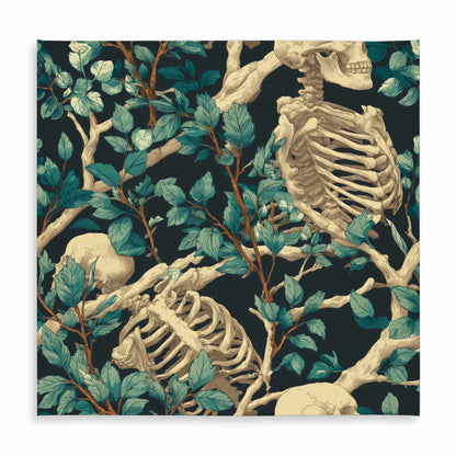 Sticks and Skulls Tablecloth | Indoor Outdoor Home Decor