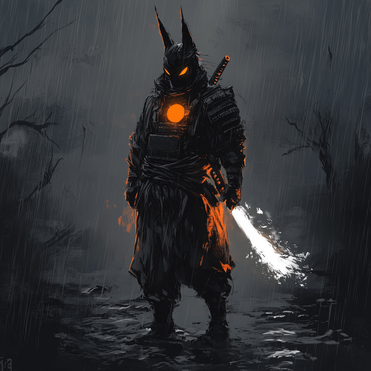 Blazing Black Indoor Outdoor Tablecloth for Home Decor