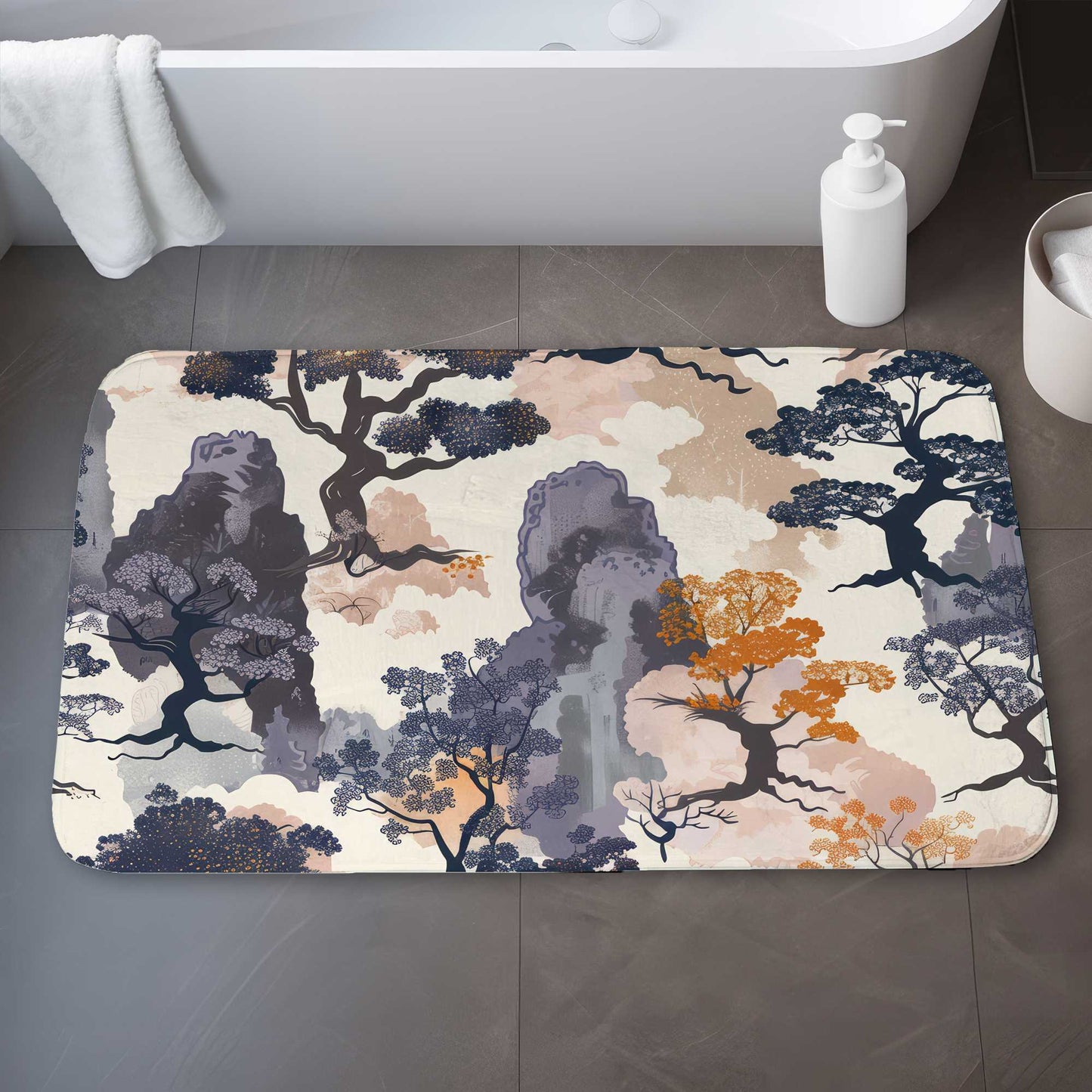 Voidless White Bath Mat | Stylish Home Decor Essential