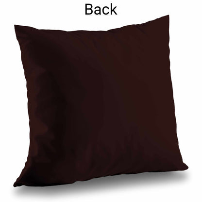 Coussin décoratif en sergé polyester polyvalent avec motif "Whispers in Flame"