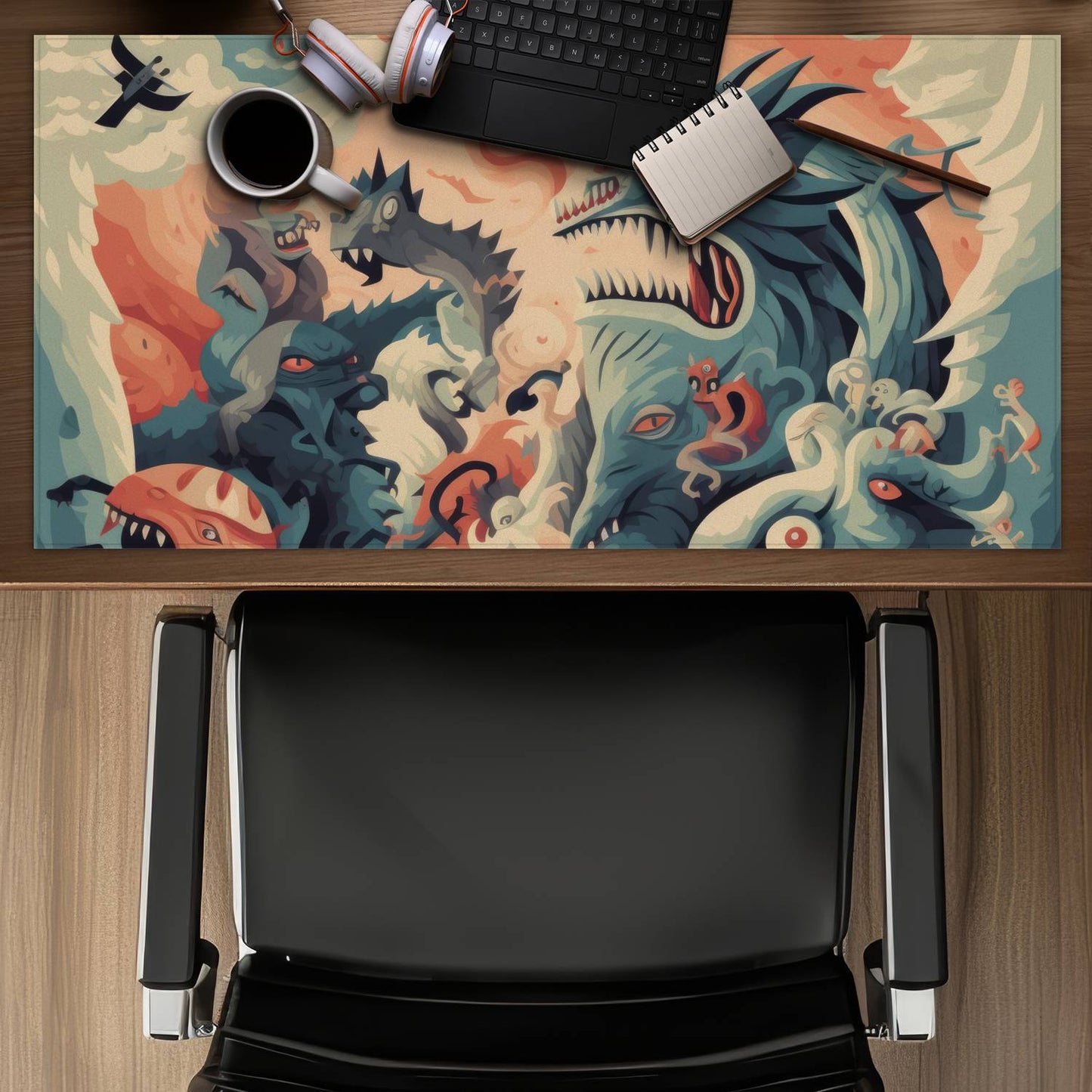 Before time - Desk mat - Print on demand