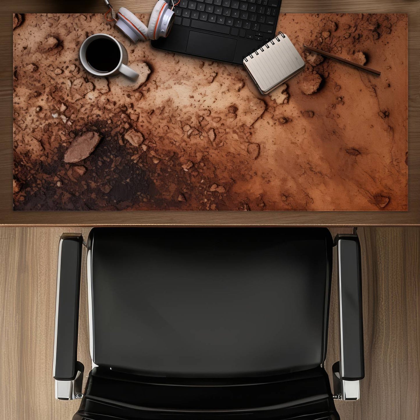 Digging - Desk mat - Print on demand