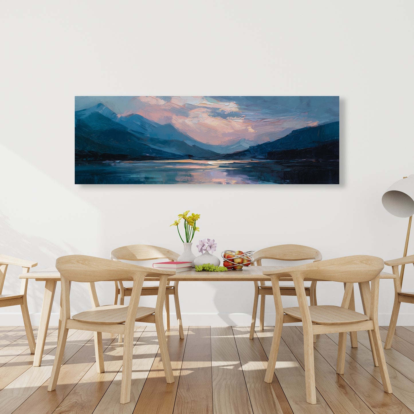 Reflect Pink Canvas - Stylish Home Decor Accent Piece