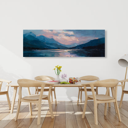 Reflect Pink Canvas - Stylish Home Decor Accent Piece