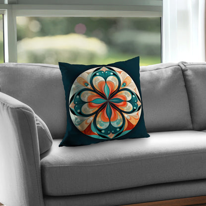Peaceful mandala - Throw Pillow