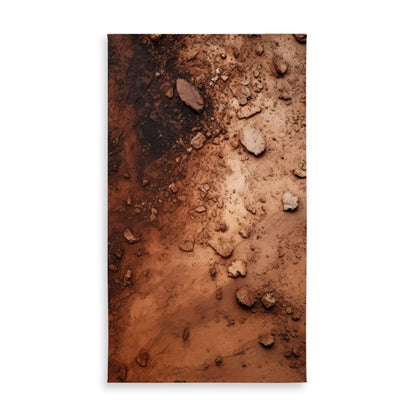 Digging White Indoor Outdoor Tablecloth for Home Decor