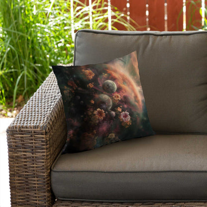 Capturing light Poly Twill Throw Pillow | Home Decor Accent