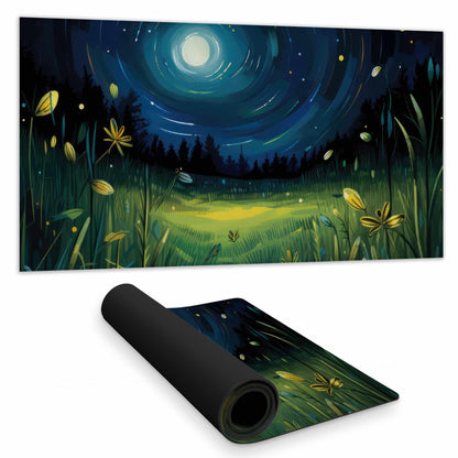 Between Grass Blades Desk Mat | Stylish Home Decor Accessory