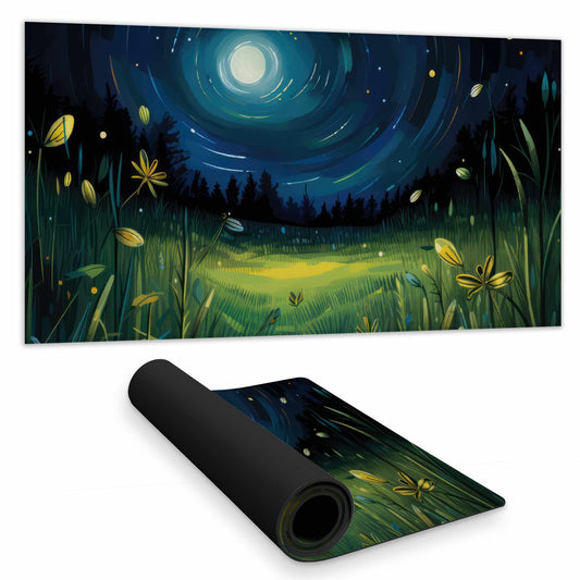 Between Grass Blades Desk Mat | Stylish Home Decor Accessory