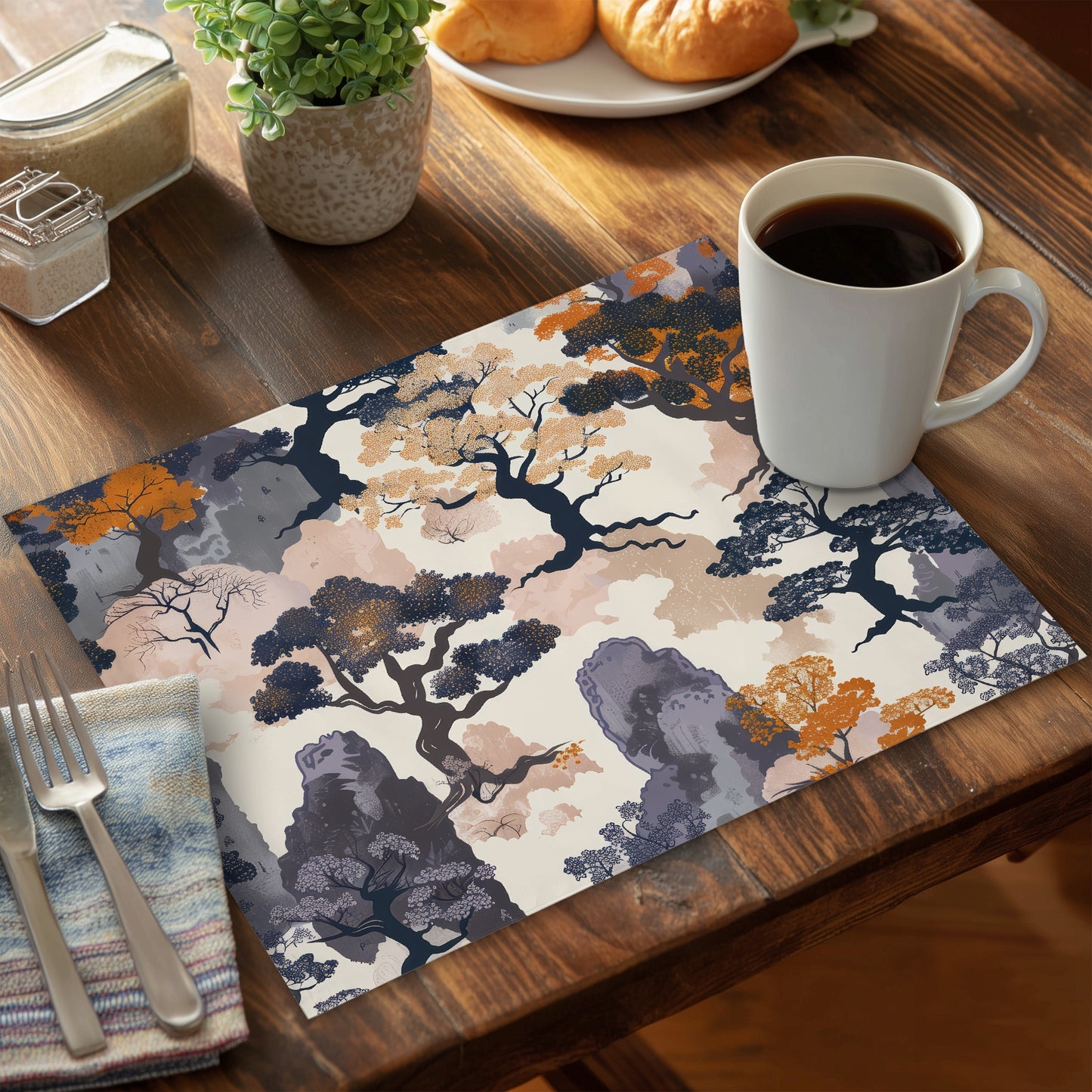 Voidless Polyester Placemat - Stylish Home Decor Essential
