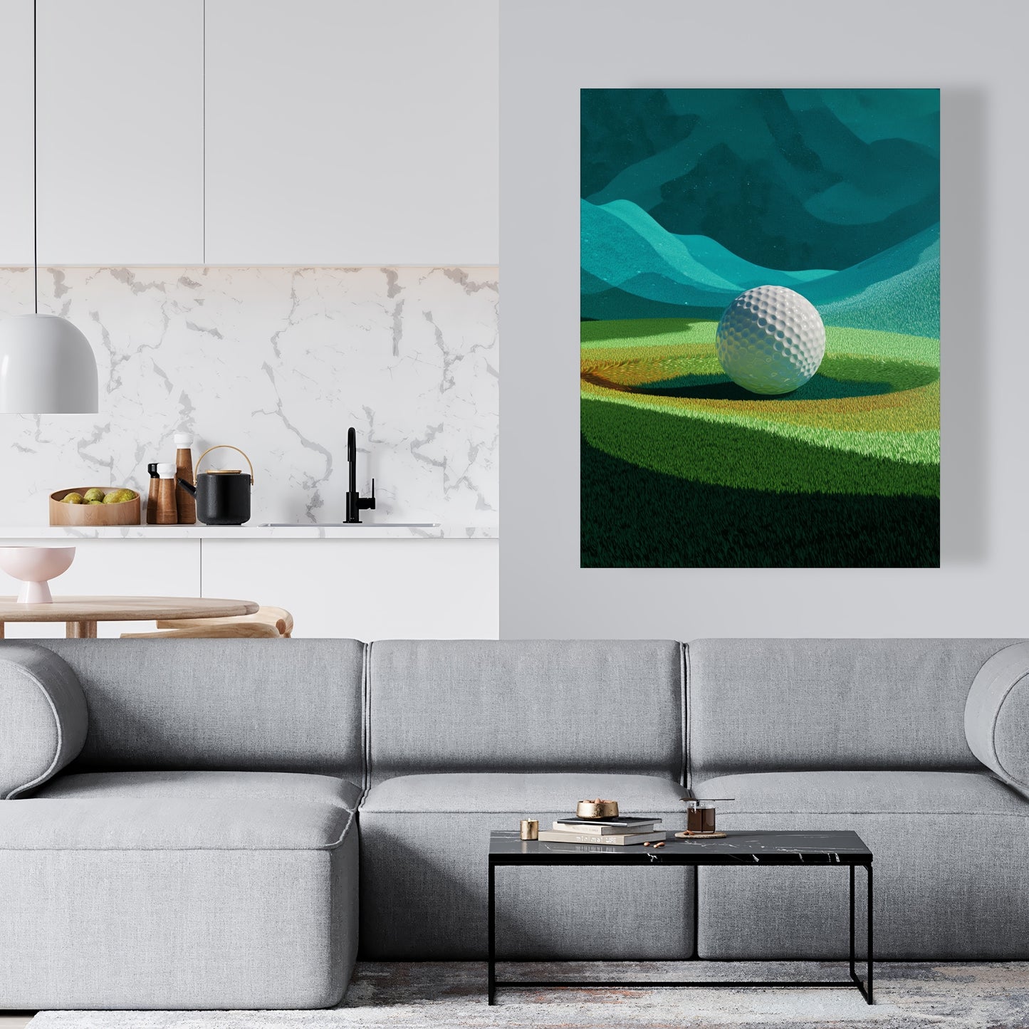 Landing - 32"x32" Canvas