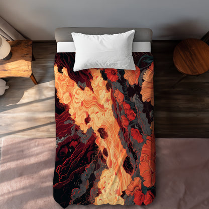 The Big Burn Duvet Cover | Stylish Home Decor Bedding