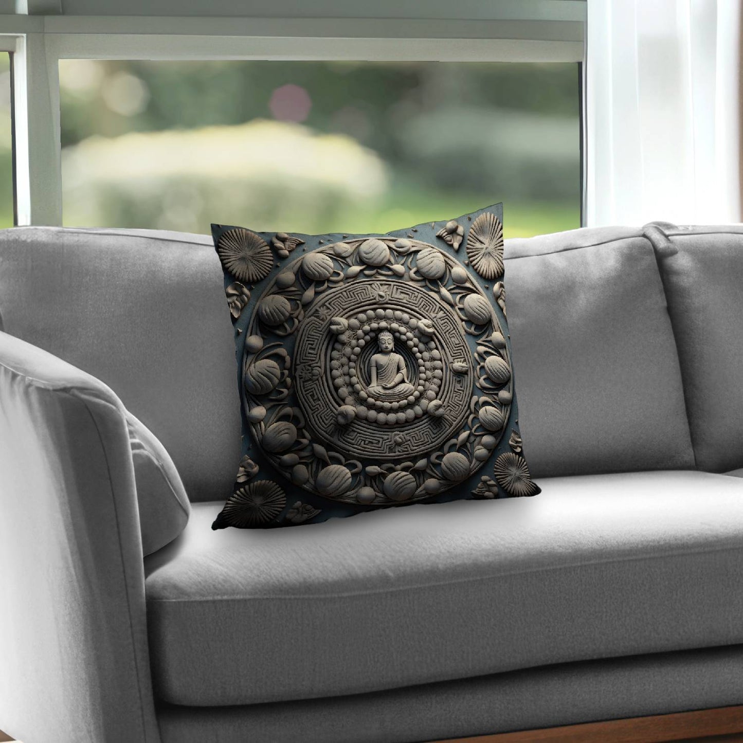 Spiritual peace - Throw Pillow