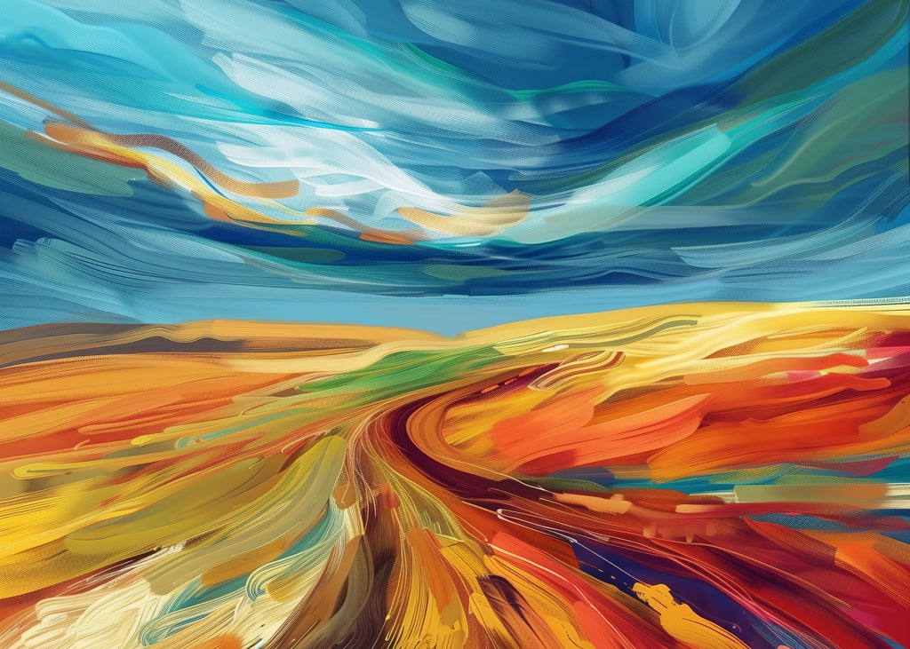 Land flow Red Indoor Outdoor Door Mat | Stylish Home Decor