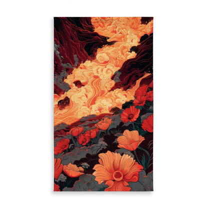 The Big Burn Tablecloth | Stylish Indoor Outdoor Decor