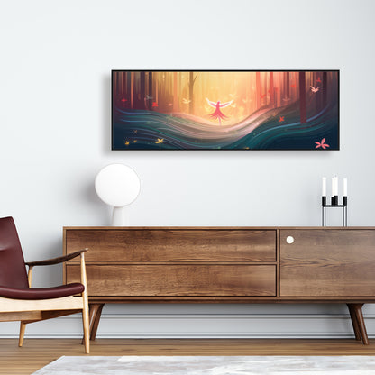 Enchanted - 36"x36" Framed canvas