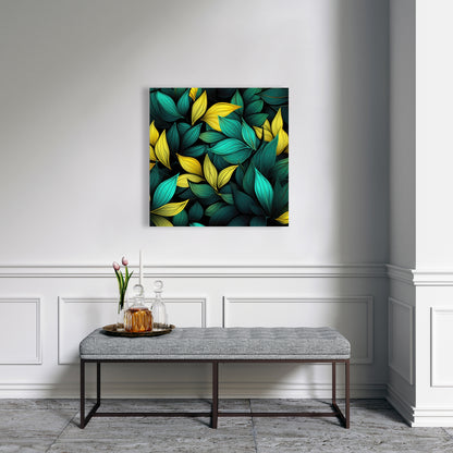 Potent Aroma - Yellow Canvas Art for Home Decor and Style