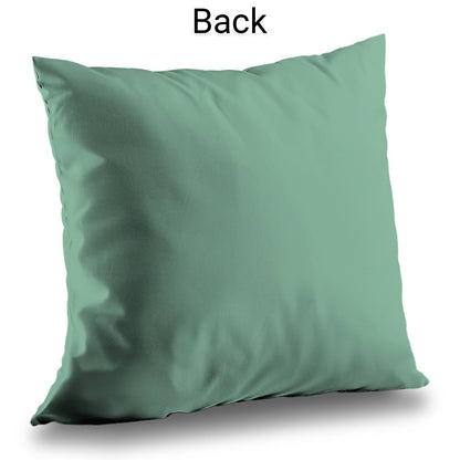 Coussin décoratif en sergé de polyester à motif fluide et sensuel - Décoration élégante pour la maison