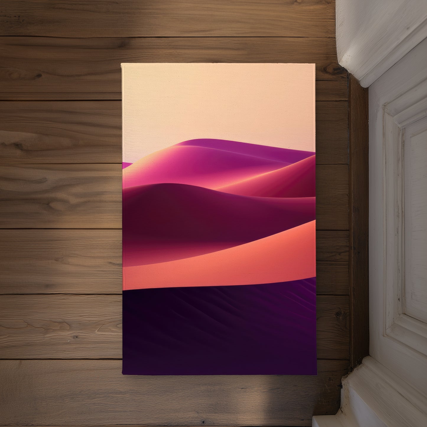 Deep Dunes Pink Indoor Outdoor Door Mat - Home Decor Accent