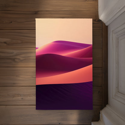 Deep Dunes Pink Indoor Outdoor Door Mat - Home Decor Accent